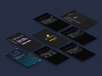 Scramble UX Design Concept app design ux ux design webdesign