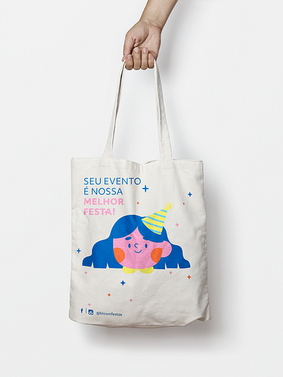 Bloom Bag branding design flat golend ratio illustration illustrator minimal type art vector visual identity