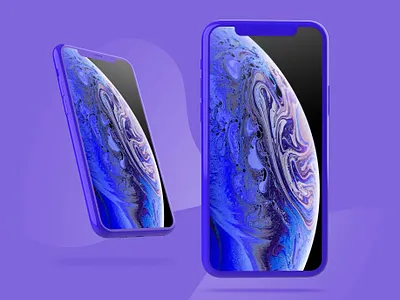 Free Iphone blobs mockup blob clean design download illustration ios iphone iphonex minimal mock up mockup psd psd mockup psd template ui