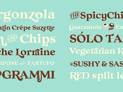 Nostalgia Font branding font type typography