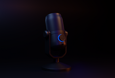 Microphone 3d 3d art blender design microphone music