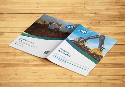 company profile CV naufal branding branding company brochure company profile design