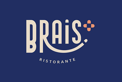 BRAIS Ristorante Logo branding branding and identity branding design design graphic design logo logodesign