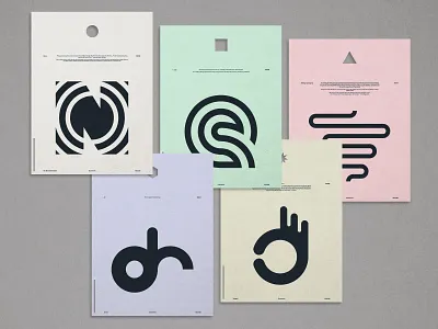 Five logos branding