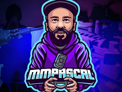 MMPASCAL LOGO based on photo avatar avatar logo avatar profile esportlogo esports gaming gaminglogo illustration mascot character mascot design mascot logo mixer profile picture sportlogo streamer streamerlogo twitch twitch logo vector