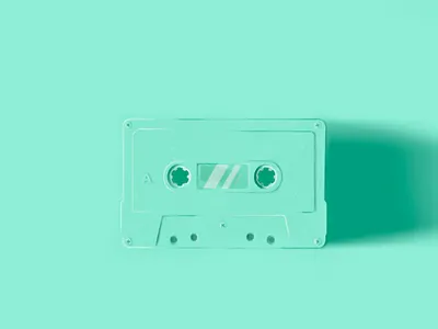 Cassette – ¨Illustration Tapete¨ artwork cassette design graphicdesign highlight illustration lightcolors procreate tapete