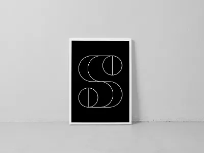 Typo Challenge. Letter S brand design graphic graphic design illustration letter lettering lettermark letters logo poster poster art s typo typographic typography vector