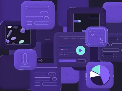 Vlogger Stuff 2d animation infographics motion graphics
