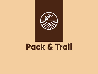 Pack & Trail brand brand design brand identity branding branding design dailylogochallenge flat icon logo logo design logodesign logos logotype minimal