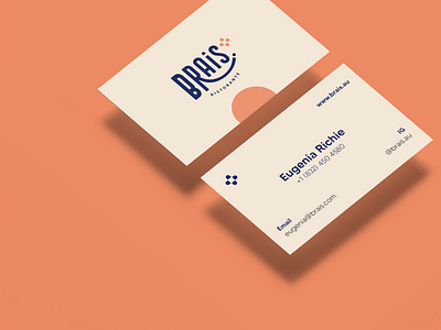 Brais Ristorante Brand Identity - Business Card branding design branding identity business card design graphic design logo logodesign