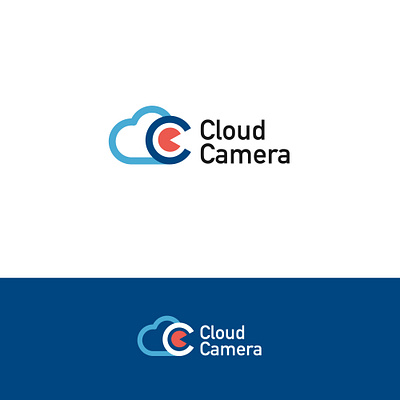 Logo | Cloud Camera branding camera cloud concept design illustration logo