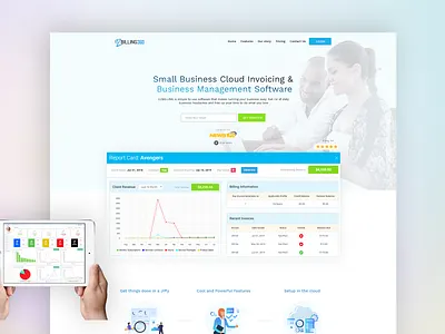 EzBilling UI/Visual Design design uidesign ux ux ui design web deisgn