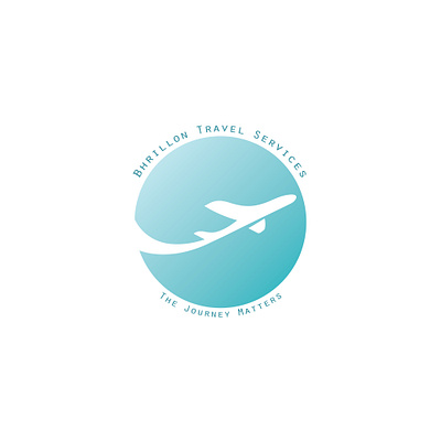 Travel Service Logo illustration logo