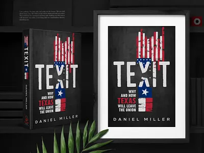 TEXIT book cover design america book book art book cover book design branding design illustration minimal texas texit texture typography