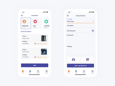 Health App - Lab Result behance colors design dribbble interface ios lab minimal result ui ux