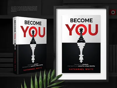 Become You book cover design become you book book art book cover book design branding chess design illustration king minimal typography vector