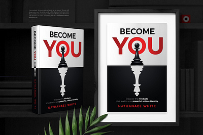Become You book cover design become you book book art book cover book design branding chess design illustration king minimal typography vector