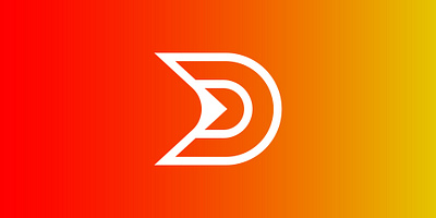 DouArts - Logo Design a d design explore logo logodesign orange red