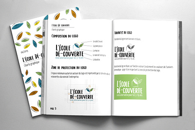 L'Ecole Dé-couverte (part 1) brand design brand identity branding graphics