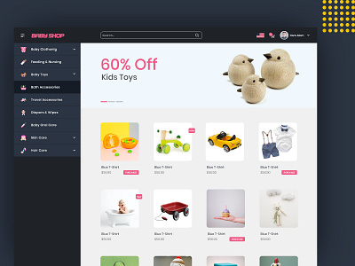 Baby shop Dashboard adobe experience design adobe xd adobe xd tutorial adobe xd ui design adobe xd web design adobe xd web design tutorial adobe xd website design dashboard dashboard design design experience design graphic design learn ui design responsive design in xd ui design ux design web design web design tutorial xd xd tutorial