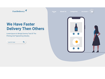 FoodDelivery animation appdesign code design digitaldesign graphicdesign mobile ui uiux userinterface ux web webdesign webdesigner webdevel website