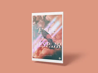 HOPEFUL DESPAIR abstract aesthetic art direction concept design design digital art minimal poster art poster design