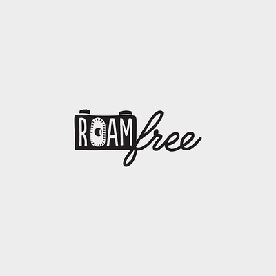 Roam free photo competition branding handlettering illustration logo photography logo skateboarding street surf typographic logo typography