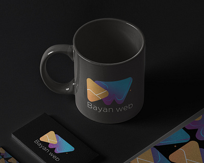 Bayan web logo design illustrate logo design logotype stationary typography