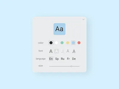 Daily UI 7 - Setting caption daily ui daily ui 007 daily ui challenge setting ui