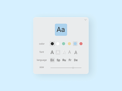 Daily UI 7 - Setting caption daily ui daily ui 007 daily ui challenge setting ui