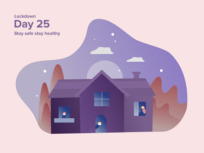 Home Quarantine athome design designs dribbble illustration lockdown pendamic quarantine staysafe uiux vector