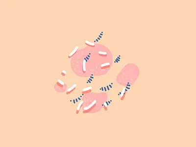 Germy germs animation bacteria biology cel animation cells framebyframe looom loop looping madewithlooom organic traditional animation virus