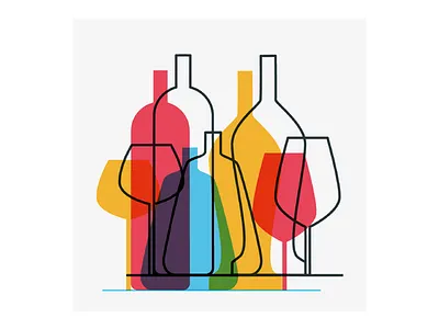 Booze - Souvenirs From Earth alcohol art booze drawing earth flat design graphic design graphisme icon illustration logo passion project poster souvenirs ui ux vector