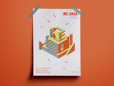 EASA poster adobe illustrator architecture artwork circular colorful concept concept design design geometric graphic design grid illustration isometric isometric design isometric illustration poster poster design promotional typography vector