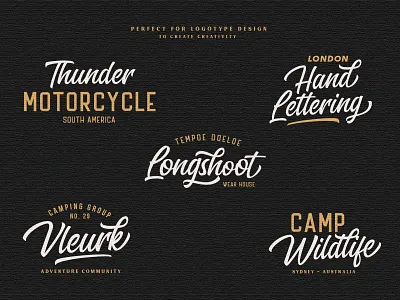 Lettering Logo Collections - #1 calligraphy calligraphy artist calligraphy logo font design free fonts lettering lettering art lettering artist lettering logo logotext logotype retro vintage vintage font vintage logo