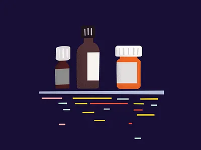 Pill Reminder Mobile App UI Illustrations animation app branding flat health health app illustration illustrator logo medicine medicine app pill pill reminder ux