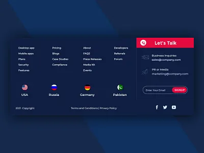 Website Footer Design Dark Mode clean design dark theme darkmode design app font design footer footer design inspiration minimal ui design uidesign ux design uxdesign webdesign website website concept website design
