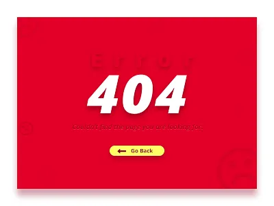 Daily Ui #008-404 Error Page daily ui 008 dailyui design ui webpagedesign