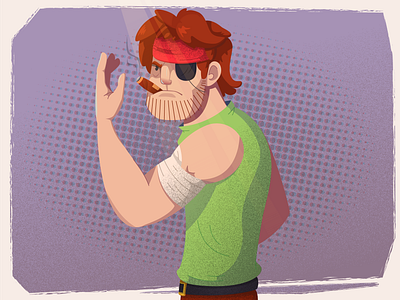 Snake Plissken illustration