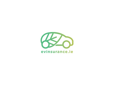 EV Insurance - Logo & Branding branding branding and identity branding concept branding design eco car logo eco electric car logo eco friendly electric car logo environment friendly car logo green car logo illustration leaf car logo logo minimal car leaf logo minimal eco friendly logo minimal environment logo minimal green logo minimal leaf logo modern logo vector