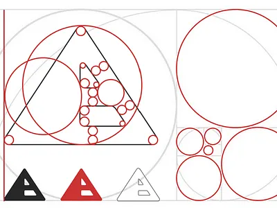 Art+Logic logo design design goldenratio logo logotype triangle
