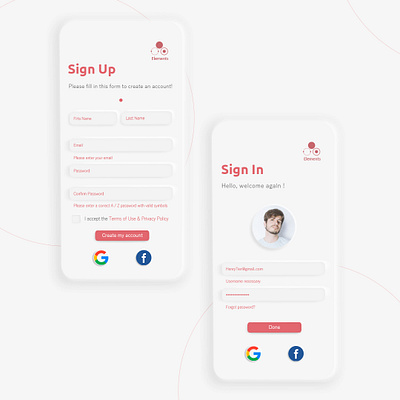 DailyUILogin design ux web