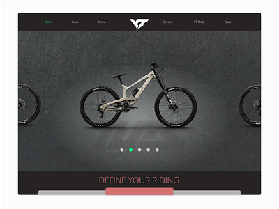 Daily UI - YT Tues landing page dailyui design figma illustration ui ux web webdesign yt yt industries