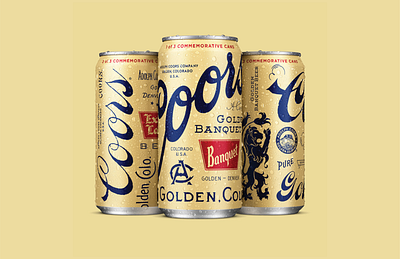 Coors Banquet Heritage alcohol branding beer beer art beer label design beer packaging design graphic design heritage packaging pattern vintage