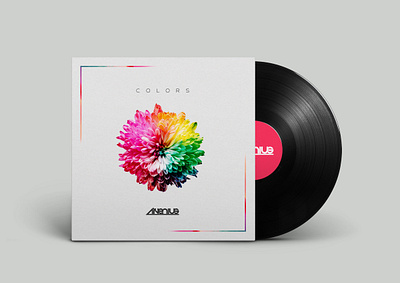 Album Art for Arvenius ! Kept it simple. album art albumartwork colorful cover artwork coverart design flat music art photoshop