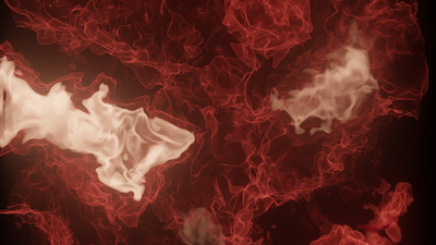 Red nebula 3d background blender colorful sci fi