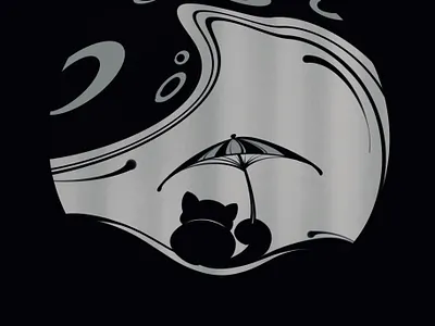 cat in the dark cat design