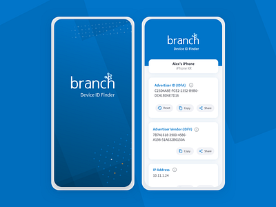 Device ID Finder branch device id mobile app