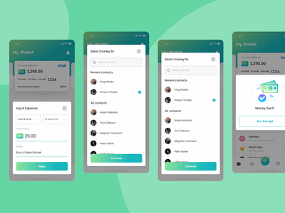 Transfer Process | Kaya : Wallet Apps app concept dashboard design designspace iconspace interface kaya money process sebo simple template template design transfer ui ux wallet wallet apps