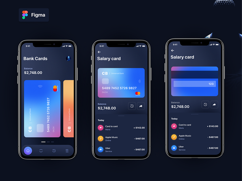 Wamp Figma FREE Template animation app banking design download figma finance mockup template typography ui ux wallet